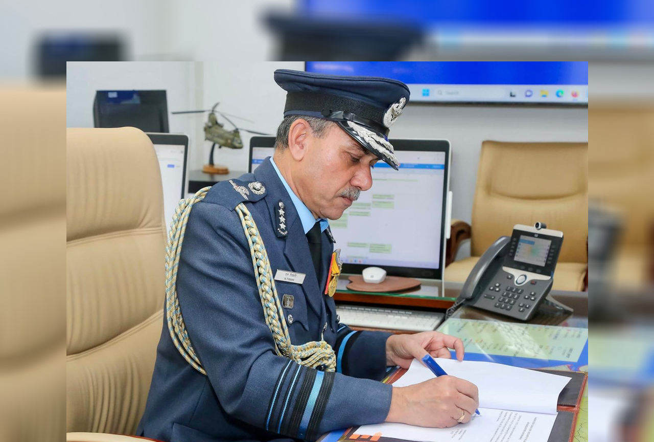 Air Marshal Narmdeshwar Tiwari retires as Vice Chief of Air Staff